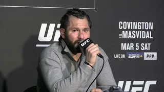 Jorge Masvidal on Colby Covington "If I see him out in the streets Im going to try to break his jaw"