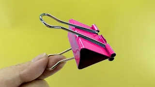 11 Amazing Clip Binder Tricks That Are Really Useful | DIY Sweet