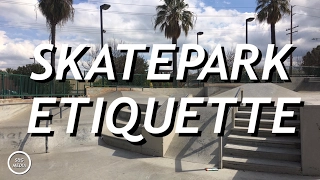 Skatepark etiquette - BMX FOR BEGINNERS