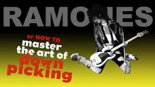 How to play like Dee Dee Ramone - Bass Habits - Ep.9