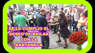 MIRA QUIEN ES NUEVO BAILARIN QUE BAILA CON SANDRA LA SANTANECA