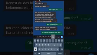 Achtung - Messenger-Betrug! 🚨💬📱💶Gehen Sie nicht auf Geldforderungen über Messenger-Dienste ein!