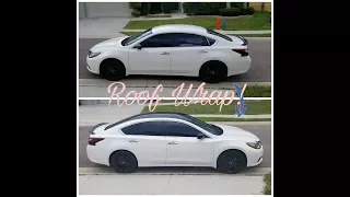 Finally got the Roof Wrapped! | 5th Gen Altima