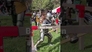 Medieval Beat Down #shorts #funnyshorts  #knights #painful #beatdown #brutal