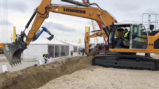 Liebherr 926 Generation 8 on the Demo Plot