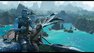 Avatar: The Way of Water (2022) - Quaritch decides to spend time with his son