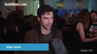 Aidan Turner - Radio Times Chat (All 3 clips)