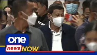 Former president Duterte returns to Davao City