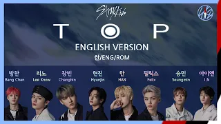 Stray Kids(스트레이 키즈) - "TOP (English Ver.)" 컬러파트가사