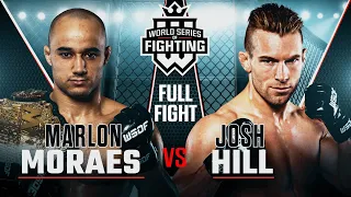 Full Fight | Marlon Moraes vs Josh Hill (Bantamweight Title Bout) | WSOF 18, 2015