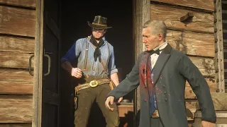 Dead Hosea will come to rescue Arthur if he is arrested in Annesburg