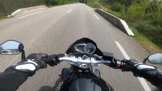 Triumph Street Triple 675 Pure Sound with SC Project ! Onboard