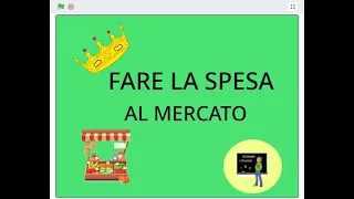 23 - FARE LA SPESA AL MERCATO - Buying groceries