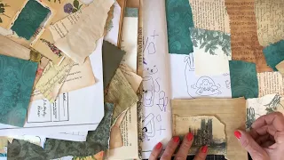 How to Make & Finishing Collage Masterboard Scrapbook - Lost Mojo TV Craft