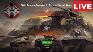 German Container Quest and Fun in Gravity Together! - Live Stream!  World of Tanks Blitz