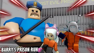 Kabur Dari Penjara!! ROBLOX BARRY'S PRISON RUN! First Person Obby! Roblox Indonesia