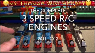 The Vicarage Orchard ~ My Thomas Wiki Secret..🤫 The Complete 3 Speed R/C Engines 2011-2012