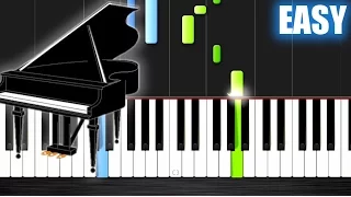 Greensleeves - EASY Piano Tutorial by PlutaX