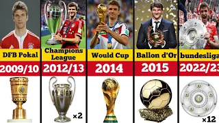 List Of Thomas Müller Career All Trophies & Awards