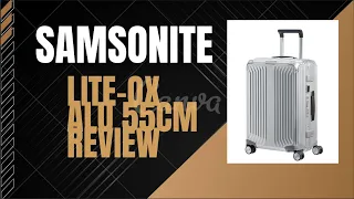 [Product review] Samsonite LITE-BOX ALU 55cm