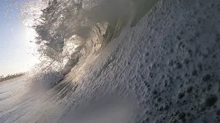 RAW POV CLIPS - SURFING HUNTINGTON BEACH