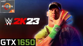 WWE 2K23 running on GTX 1650 | Max Settings