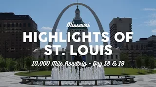 Things to Do in St. Louis: The Arch, Zoo, and Food | 10K Road Trip Vlog Days 18-19