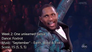 🕺Ray Lewis - All Dancing With The Stars Performances