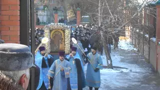 Крестный ход в честь праздника Казанской иконы Божьей Матери. Саратов. 4 ноября 2014 год