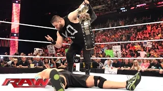 Kevin Owens confronts John Cena: Raw, May 18, 2015