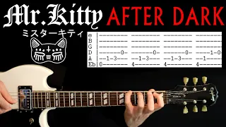 Mr Kitty After Dark Guitar Tab Lesson / Tabs Cover