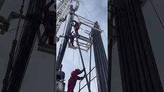 DerrickHand on a Service Rig in Lloydminster Evan