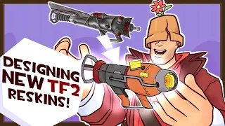 Designing NEW TF2 Weapon Reskins! - Team Fortress 2