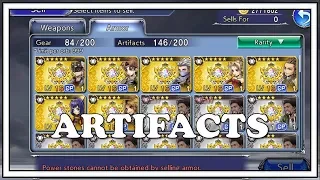 Artifacts Guide - Dissidia Final Fantasy Opera Omnia