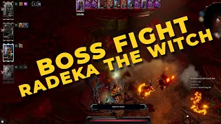 Boss Fight | Radeka The Witch | Gameplay | DOS2