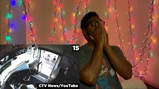 Top 15 Most Scary School Bus Videos REACTION!!!!