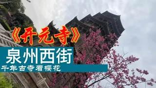 千年古寺 开元寺 为什么泉州西街人气爆棚