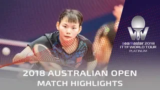 Mima Ito vs He Zhuojia | 2018 Australian Open Highlights (1/4)