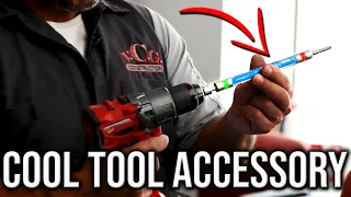 Cool Tool Accessory That Will Help You Drill And Drive Into Concrete Or Brick!