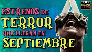 PELICULAS de TERROR que ESTRENAN en SEPTIEMBRE 2023 💀