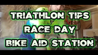 TRIATHLON TIPS // RACE DAY // BIKE AID STATIONS