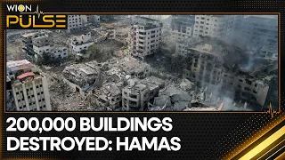 Israel-Palestine war | 18,000 tons of bombs dropped on Gaza: Hamas | WION Pulse