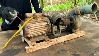 A Talented Mechanical Engineer Restores The Water Pump System For The People / Restoration Projects