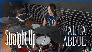 Straight Up - Paula Abdul | Drum Cover by Kalonica Nicx