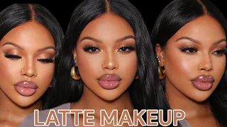 NEW LATTE MAKEUP TUTORIAL☕️ *TIKTOK TREND*