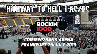 Highway To Hell - ACDC - Rockin'1000 - Frankfurt 2019 (Multicam + Good Sound)