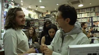 PIERRE NINEY chez JM VIDEO (coulisses de l'émission Vidéo club de KONBINI)