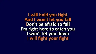 Rascal Flatts - I Will Stand By You - Karaoke Instrumental Lyrics - ObsKure