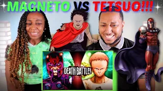 Death Battle! "Magneto VS Tetsuo (Marvel VS Akira)" REACTION!!!