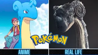 Water POKEMON in Real Life VS Anime